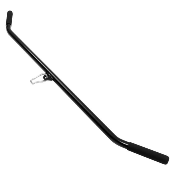 1 SET BARRE DOWN BAR SAFE FIN BIGE POULIER BIICEPS ACIER BIICEP barre - haltere - poids fitness - musculation