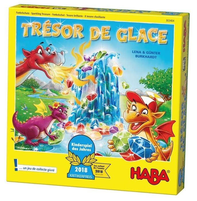 HABA - Trésor de glace - Jeu de société d'adresse - 5 ans et plus, 303404