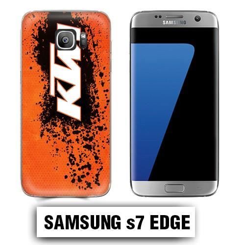 Coque Samsung S7 Edge KTM cross enduro