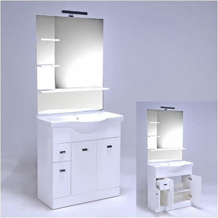 Ensemble de salle de bain MISTRAL / Blanc
