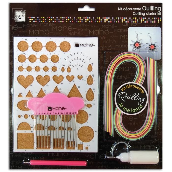 MAHE Kit de démarrage quilling