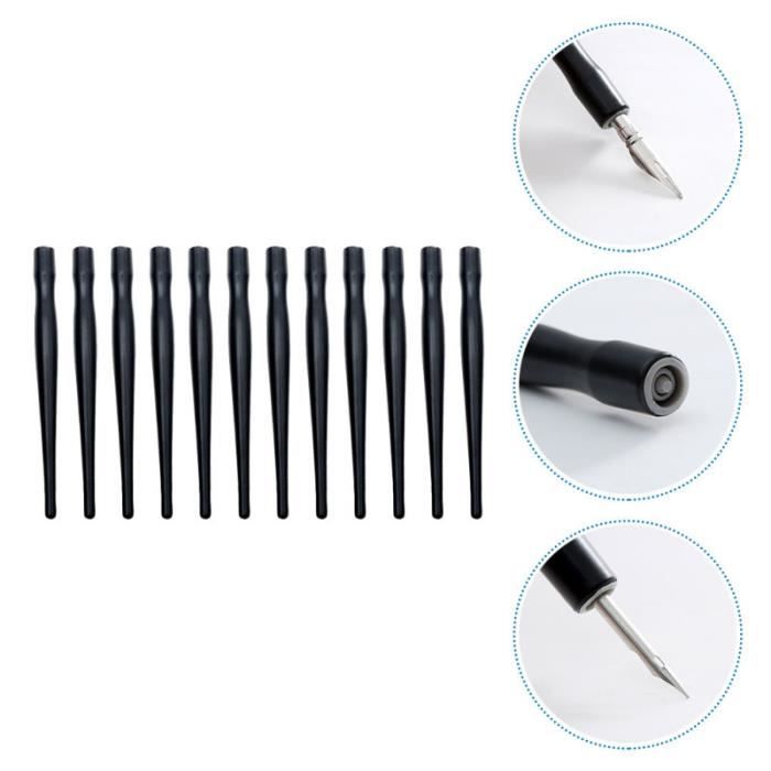 12pcs Practical Comic Pen Holders Professional Water Dip Art Drawing KIT ATHLETISME - PACK ATHLETISME - ENSEMBLE ATHLETISME