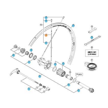 Shimano Rayon Dura Ace 9000/RS81 C24