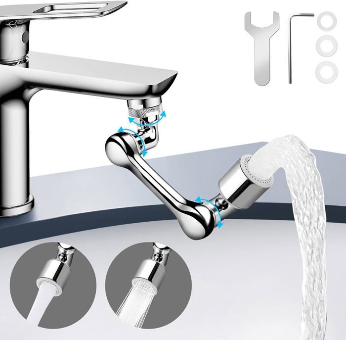 Rallonge De Robinet Universelle - Pour Aider Les Enfants à Se Laver Les Mains Facilement - Économise L'eau