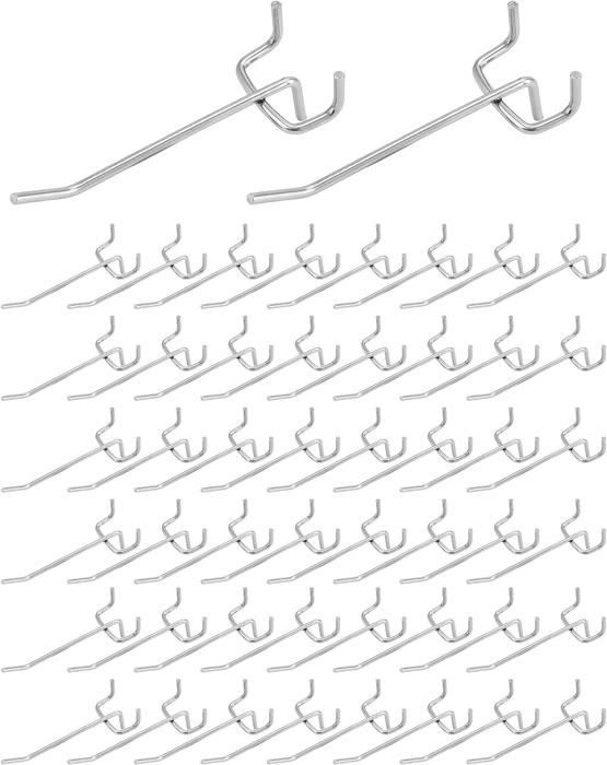 Crochet Panneau Perforé Nivithi Lot De 60 Crochets Muraux Perforés