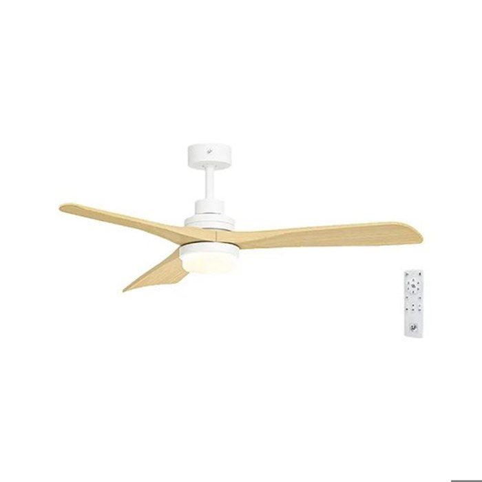 Ventilateur de plafond - Soler et Palau - HTD-135 DC Oak - Puissance 56W - Débit 11760m3/h - Hélice 1350mm