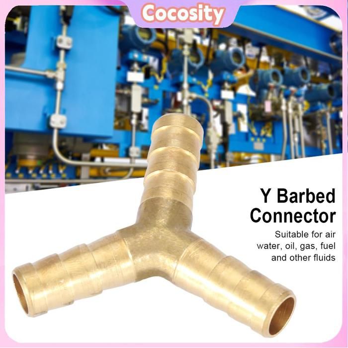 Cocosity Connecteur Barbelé En Laiton Connecteur De Raccord Barbelé En