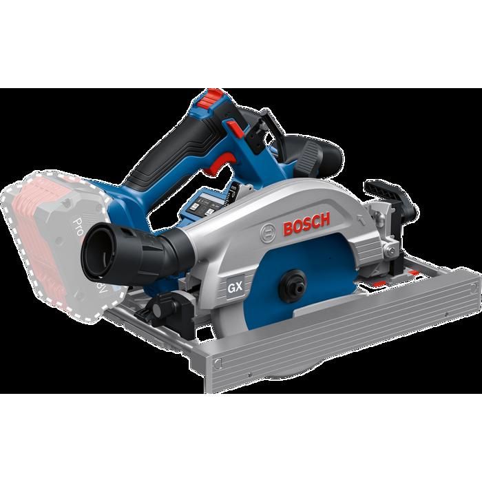 Scie circulaire 18V GKS 18V-57-2 GX + Rail de guidage FN 440 X Solo (machine seule)  06016C1003 - Bosch