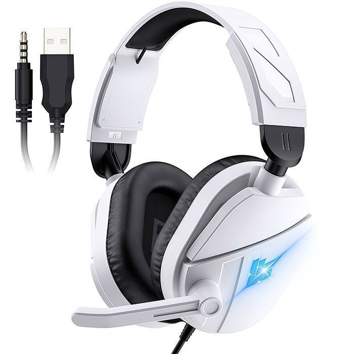 Casque Gaming Filaire avec Anti-Bruit Casque Gamer RGB pour PC/PS4/PS5/Xbox/Switch
