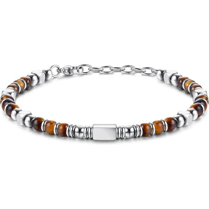 Bracelets Perles Pour Femmes Hommes Bracelets Pierre Naturelle Obsidienne Oeil De Tigre Bracelet DAmitié Pierre Bracelet Ac[PP289]