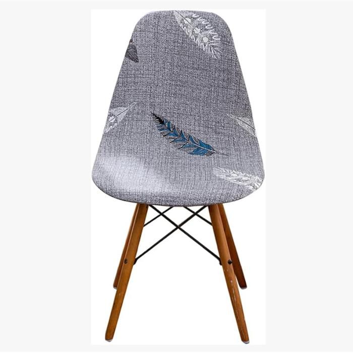 Housses de Chaise Salle à Manger Scandinave Extensibles Forme Incurvée 6 Pièces La Plume Protection Chaise Antita HOUSSE DE CHAISE