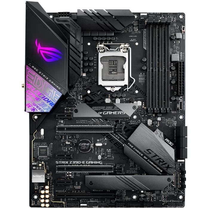 ASUS ROG STRIX Z390 E GAMING DDR4 SDRAM DIMM 2133240026662800300032003300333334003466360037333866400041334266 MHz