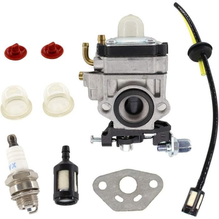 Kit Carburateur + Bougie + Filtre Pour Taille-Haie Berlan BBHS600 & Bituxx MS-13476
