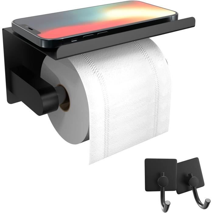 Porte-rouleau Essuie-tout Sans Perçage - Acier Inoxydable 304 - Adhésif Ou Vis Inclus