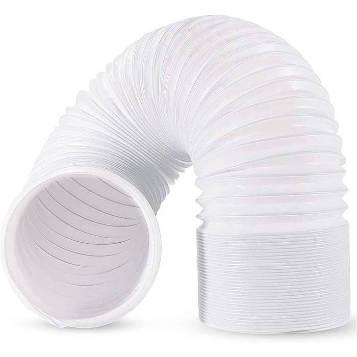Tuyau D'évacuation Flexible 5 M - Pour Climatiseur, Machine à Laver, Robinet De Cuisine, Anti-fuite (PVC)