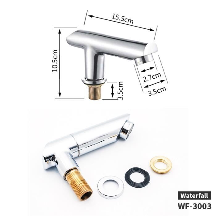 Robinet de cuisine - N1478 - Monotube à poignée unique - Arroseur