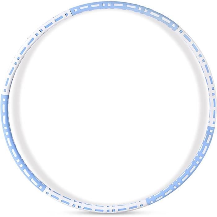 Hula Hoop Enfant 8 Sections Réglable - Diamètre 66 Cm, Amovible, Pour Gymnastique, Danse, Fitness - Lot De 2, 4 Couleurs Au Choix