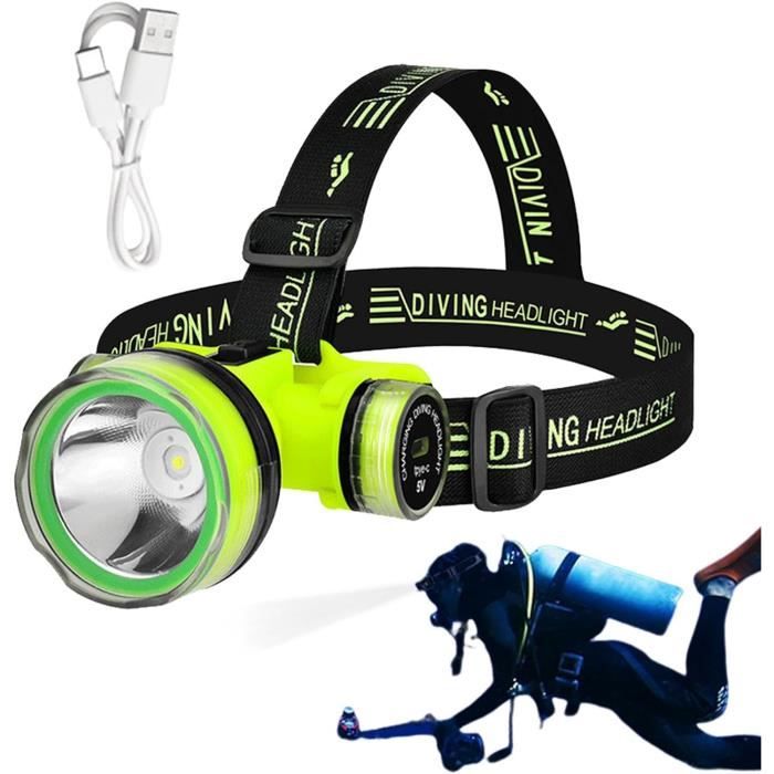 Monture De Lampe Frontale DEL Pour Plongée Sous-marine – Support Main Libre, Universel