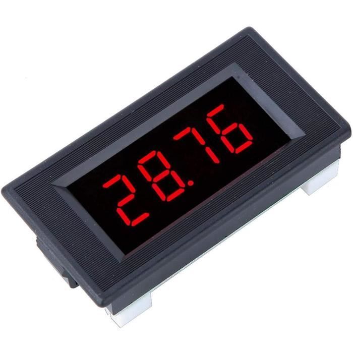 Voltmètre Numérique Vélo Électrique 12V-99V - Affichage Temps Réel Batterie Plomb Ou Lithium