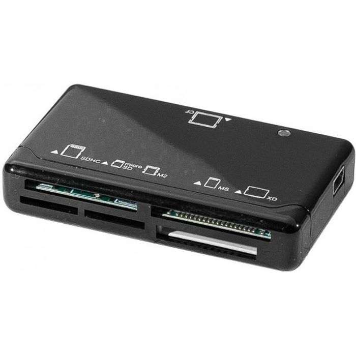 exertis Connect Lecteur de carte 85 en 1 USB 2.0 - vue 1