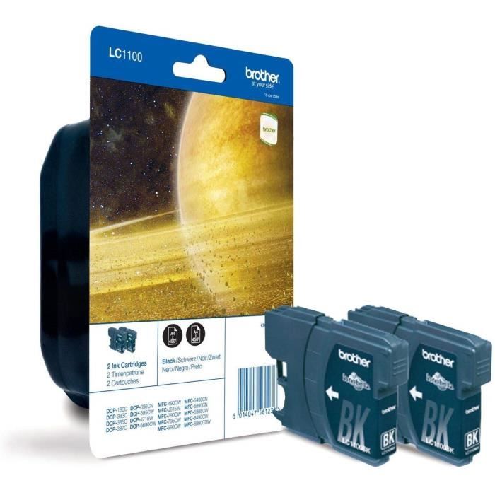 Cartucce Originali Brother LC1100 CMYK In Confezione Valigetta – LC1100VALBP