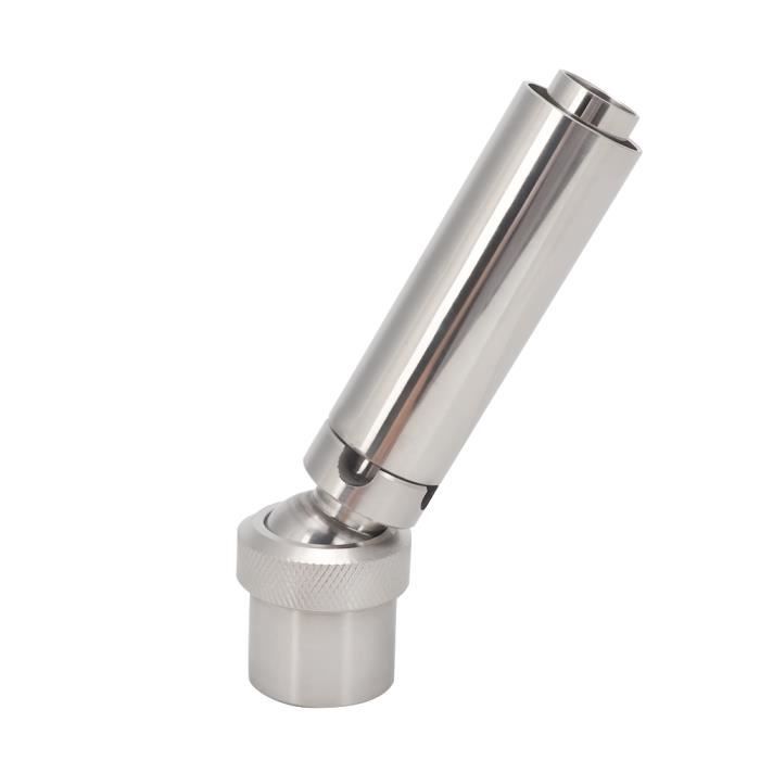 Tuyau d'arrosage anti-nœud durable acier inoxydable avec buse jet
