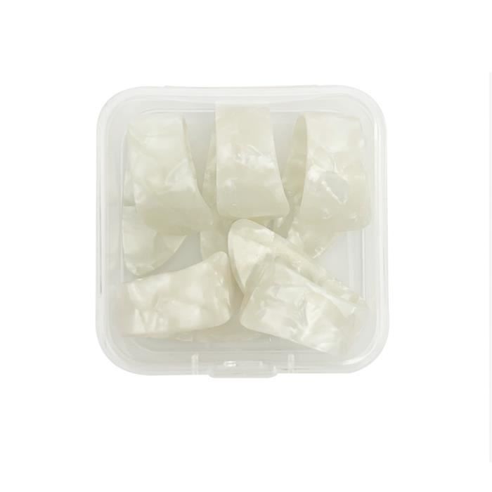 Vaguelly 1ensemble Boîte De Rangement Bois Pour Médiators De Guitare Avec Médiators Inclus Accessoire Pratique Et Pour Musiciens