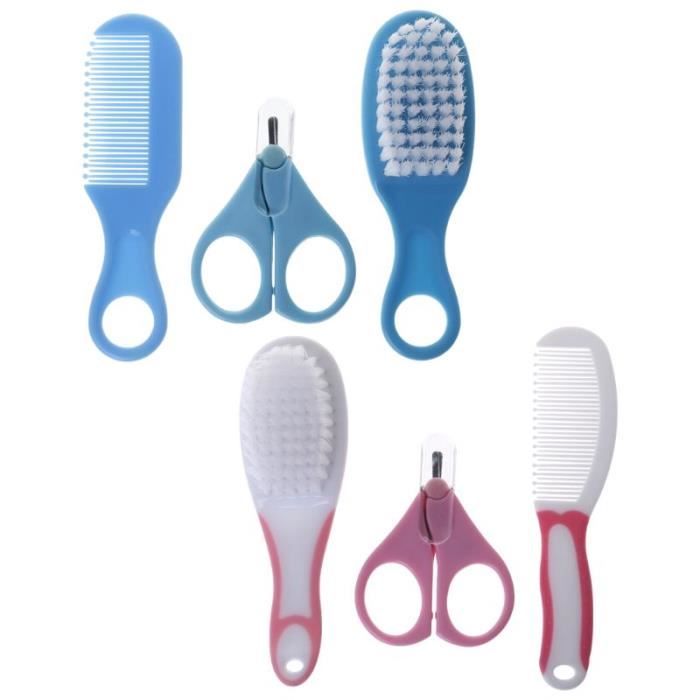 Coupe ongles professionnel pour nouveau né brosse de toilettage pour bébé peigne ciseaux soins