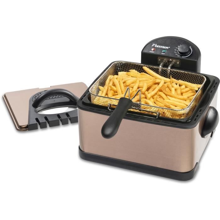 Bestron Copper Collection DF402CO Friteuse 4.5 litres 2000 Watt - vue 2