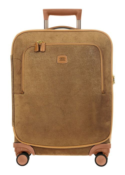 Valise Cabine Bric's Ulisse - 55cm Rouge - 37L - USB - Sac Chaussures Inclus