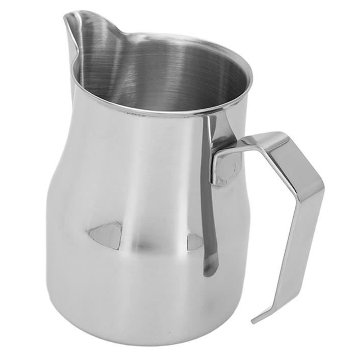 Pichet à Lait Inox 350ml - 3 Pièces Pour Café Latte Mousseux | Accessoire Barista