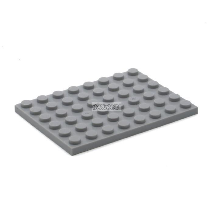 Plaque De Construction 20x20 Picots – Base Modulaire Sable (couleur 595) – Construction Recto Verso, Fabriquée En UE