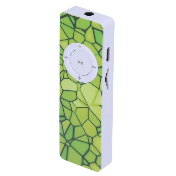 Lecteur MP3 Portable 64 Go Avec Haut-Parleur Intégré - Batterie Longue Durée, Compact, Pour Carte Mémoire - Type E