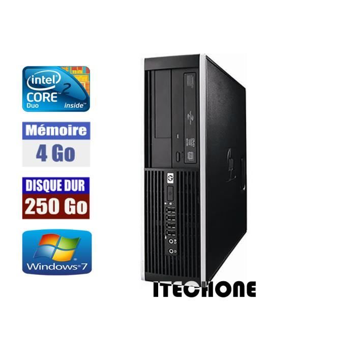 Ordinateur de bureau hp 6000 intel dual core 4go ram 250 go disque  dur,écran 17 pouces,windows 10 - Cdiscount Informatique