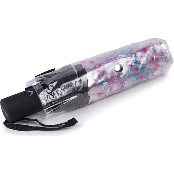 Women's Clear Full Automatique Parapluie fleuri Pluie Pliable Soleil Pluie Haute Qualité Women's Clear Full Automatique Parapluie fleuri Pluie Pliable Soleil Pluie Haute Qualité
