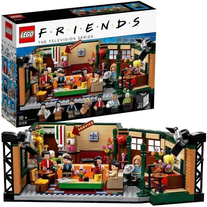 LEGO 21319 Ideas Central Perk, Cafétéria de la série Friends avec mini