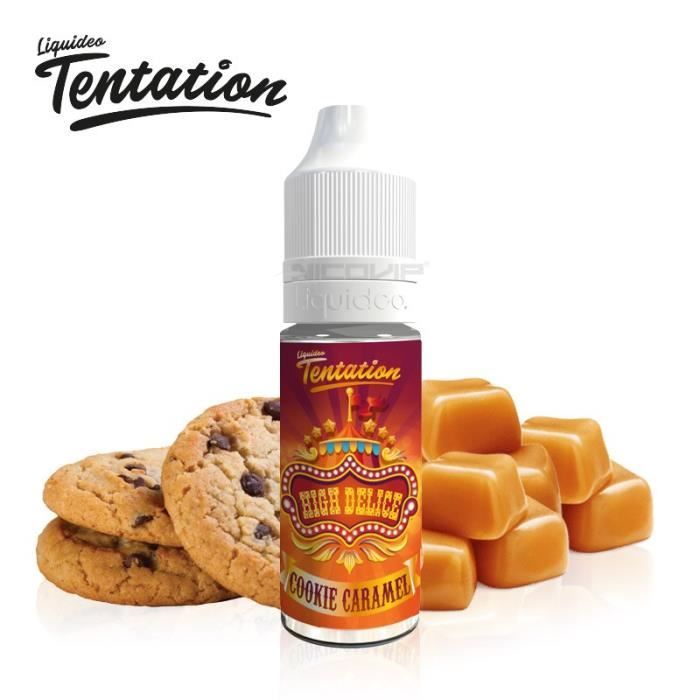 Pack 5 E-liquides Liquideo Tentation Cookie Caramel - 10mg - Cdiscount Au  quotidien