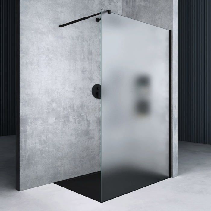 Paroi De Douche Fixe à L'italienne Avec Retour Pivotant - 120 40cm H