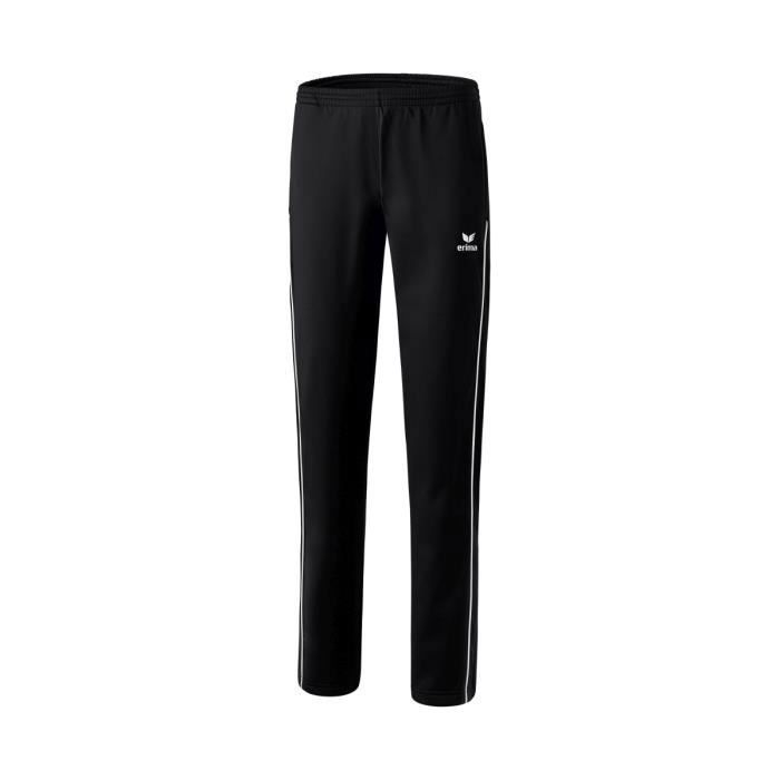 Pantalon de Football - Erima - Shooter 2.0 - Noir - Polyester - Bas zippé et cordon de serrage Pantalon de Football - Erima - Shooter 2.0 - Noir - Polyester - Bas zippé et cordon de serrage