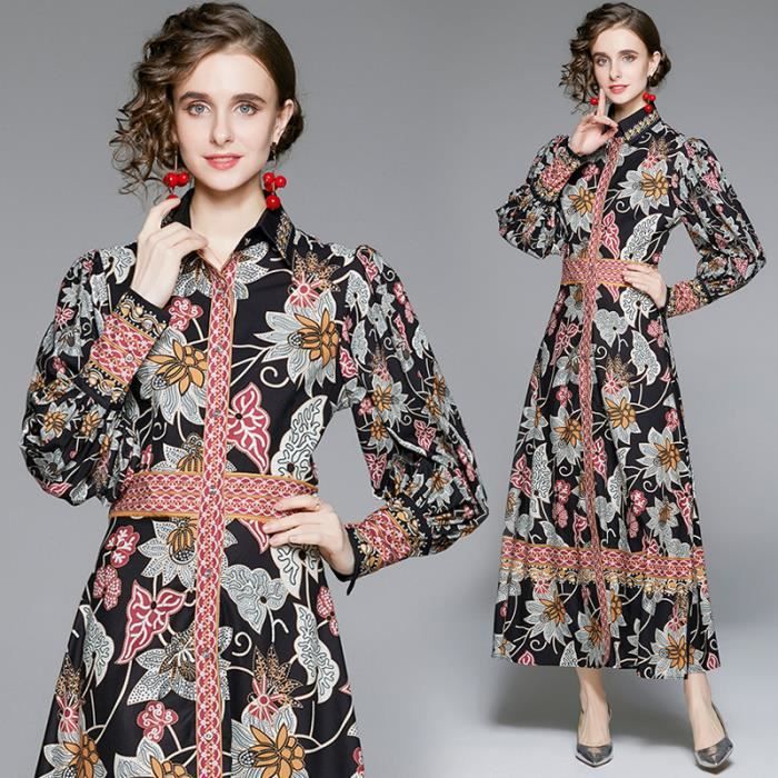 Robe De Nuit Longue Vintage Bleu Et Blanc Taille 36/38 - Volants Et Broderie - 100% Neuf Avec étiquettes