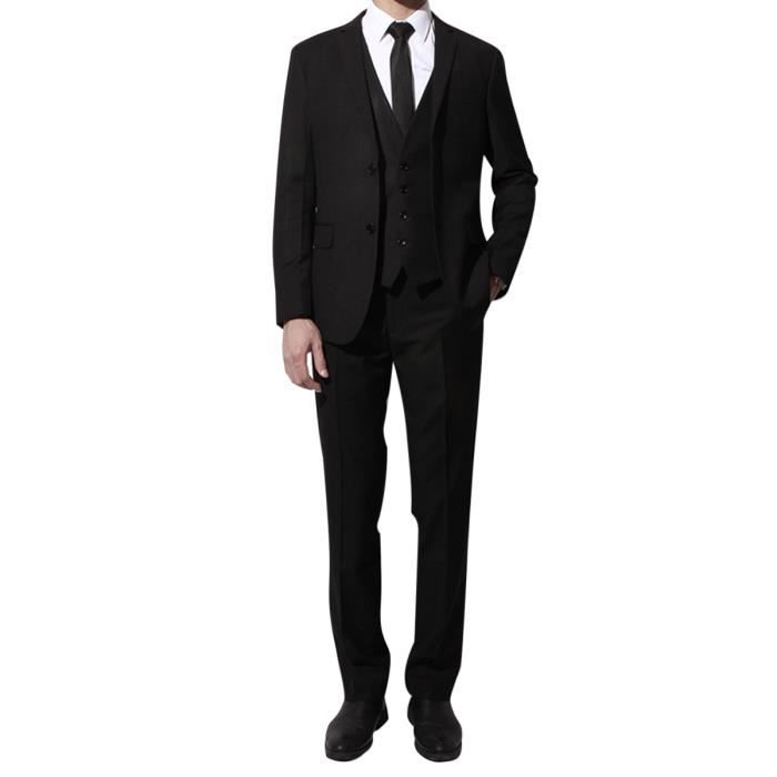 Costume Homme 3 Pièce Mariage Cérémonie Mode Daffaires Costume Pour Occasions Formelles