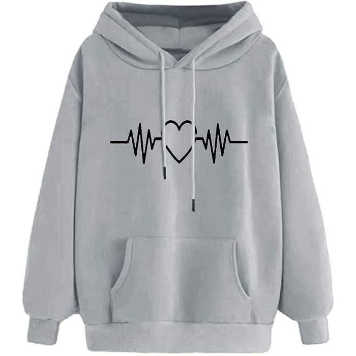 Sweat à capuche femme Tek Gear taille L polaire ultra douce fermeture