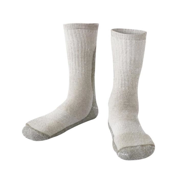 Lot de 5 chaussettes de randonnée en laine mérinos Haiti