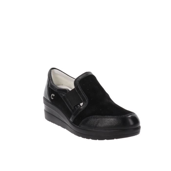 CINZIA SOFT Baskets pour femmes - Cinzia Soft - Cuir - Noir - Lacets