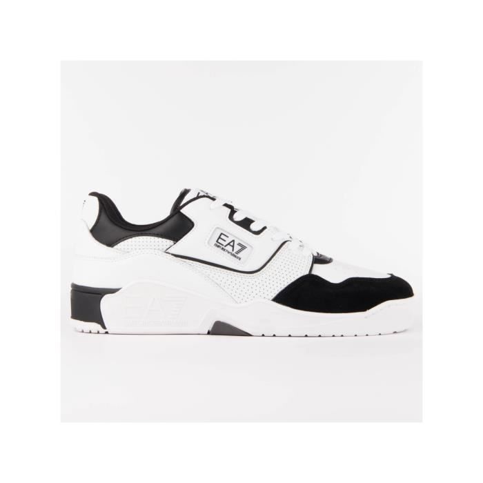 EA7 Basket EA7 Homme Patch Blanc Synthétique