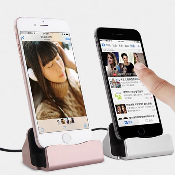 Accessoire Telephone / Chargeur Telephone / Chargeur Telephone - Station d'Accueil pour IPHONE APPLE Lightning Smartphone Support