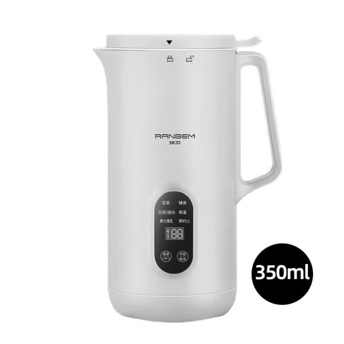 Machine à Lait Végétal Multifonction 1.2L - Pour Lait De Soja, Boissons Chaudes/froides - 10 Lames, écran Tactile