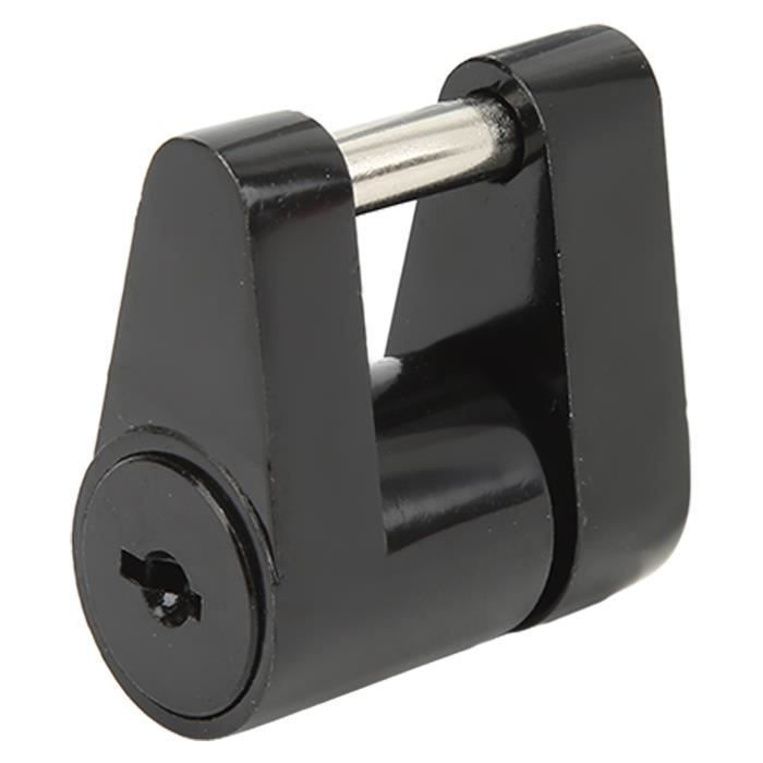 Antivol Remorque En Alliage Aluminium - Cadenas à Code 4 Chiffres, Résistant Aux Intempéries, Crochet Acier - Sécurité Renforcée