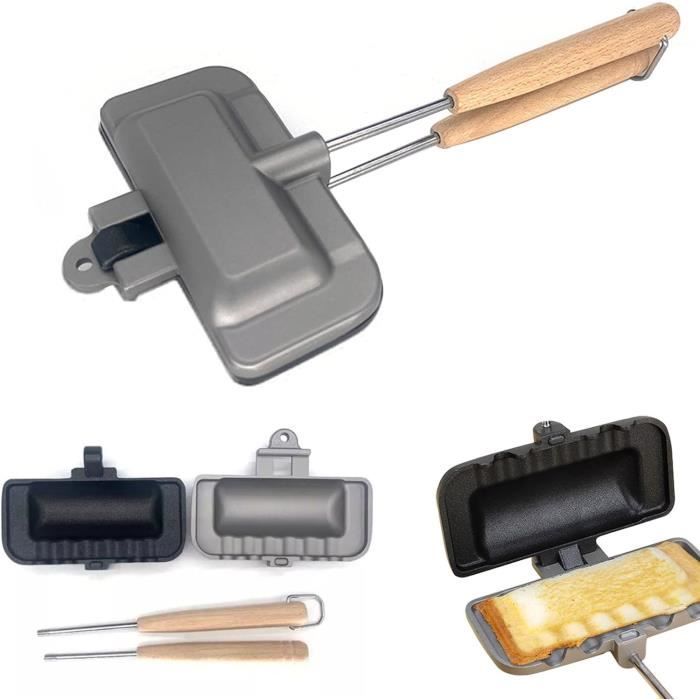 Machine à Sandwich / Panini Compacte - Prise UE, Revêtement Antiadhésif, Rouge, Pour Bureau Ou Maison