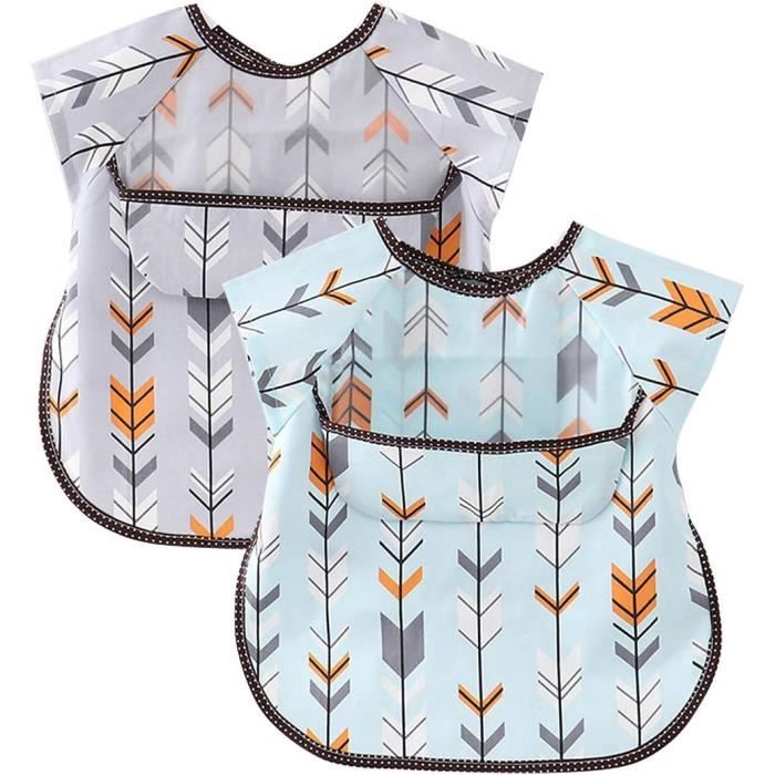 Petit garçon fille peinture blouse bébé repas manger tablier enfant Petit garçon fille peinture blouse bébé repas manger tablier enfant
